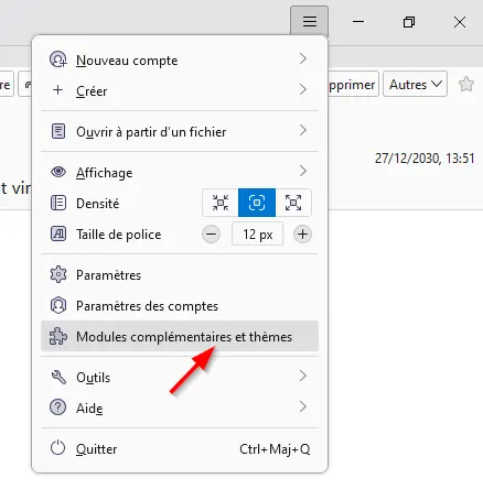 modules complementaires thunderbird