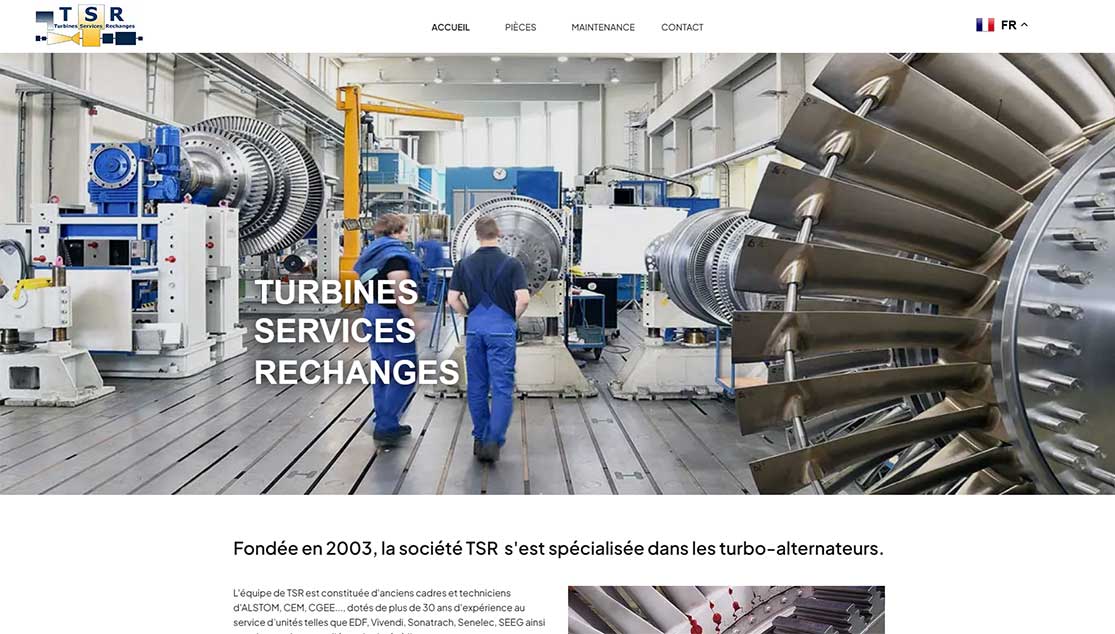 TSR Turbines Services Rechanges